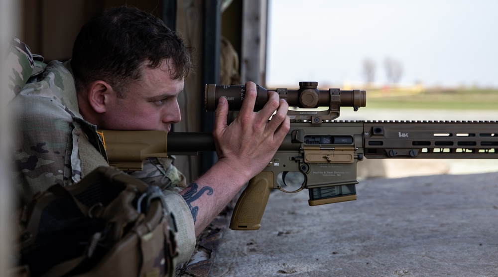 Hitting the Far Target: 1st Inf. Div. Soldiers of the 1-16 Inf. Regt. Conduct Sniper Training