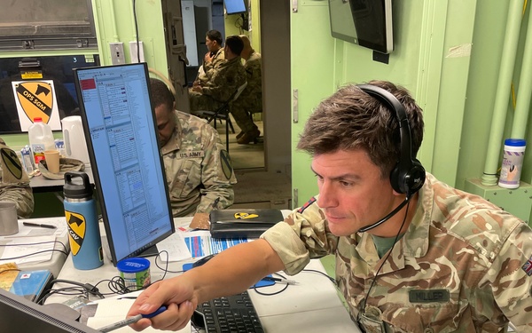 1st Cavalry Division Tests Multi-Domain Capability During Warfighter Exercise
