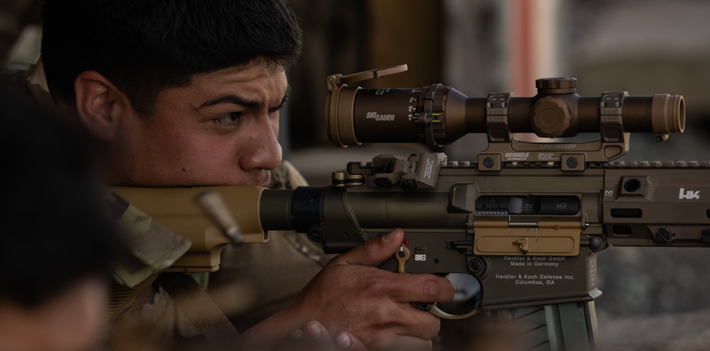 Hitting the Far Target: 1st Inf. Div. Soldiers of the 1-16 Inf. Regt. Conduct Sniper Training