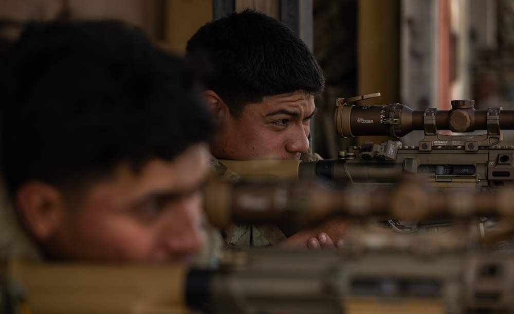 Hitting the Far Target: 1st Inf. Div. Soldiers of the 1-16 Inf. Regt. Conduct Sniper Training