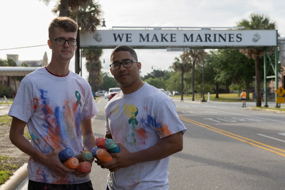 Sexual Assault and Prevention Month Color run