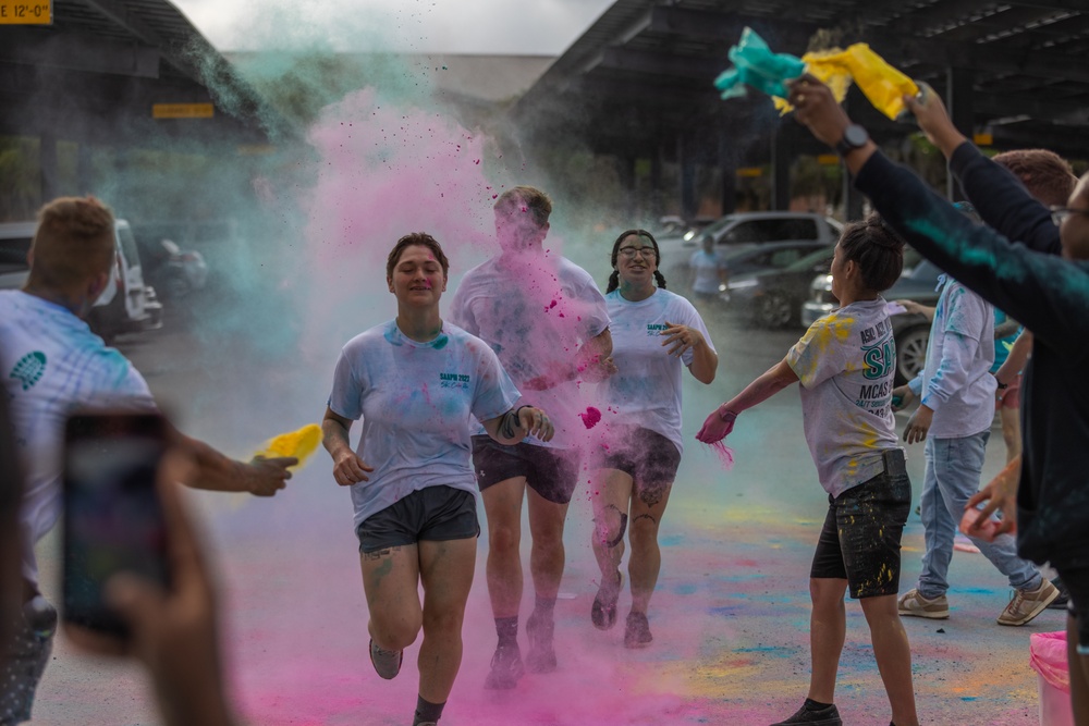 Sexual Assault and Prevention Month Color run