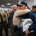 Members of Vandenberg Welcome Home Veterans at Santa Maria Airport