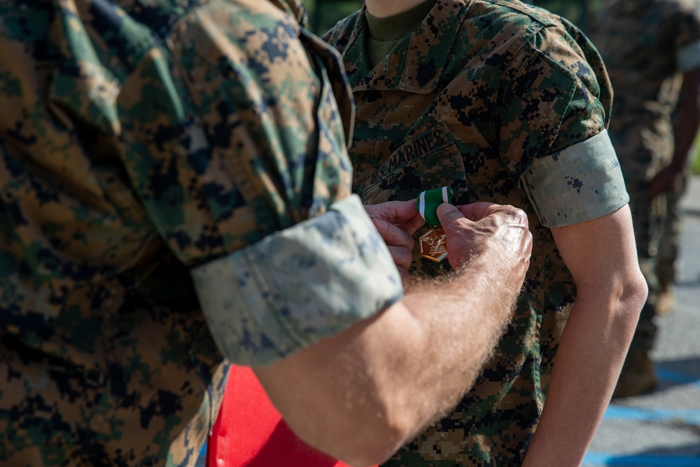 6th Marine Corps District Marines recognized for meritorious service