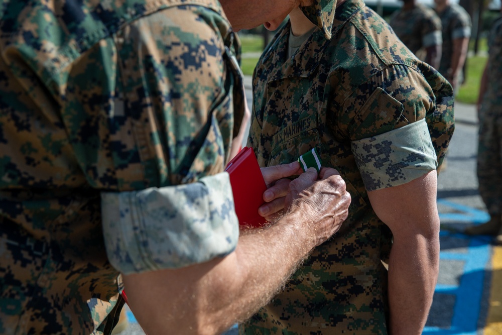 6th Marine Corps District Marines recognized for meritorious service