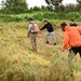 Members of Vandenberg Volunteers to Clean-up the River Bend Bike Park in Lompoc
