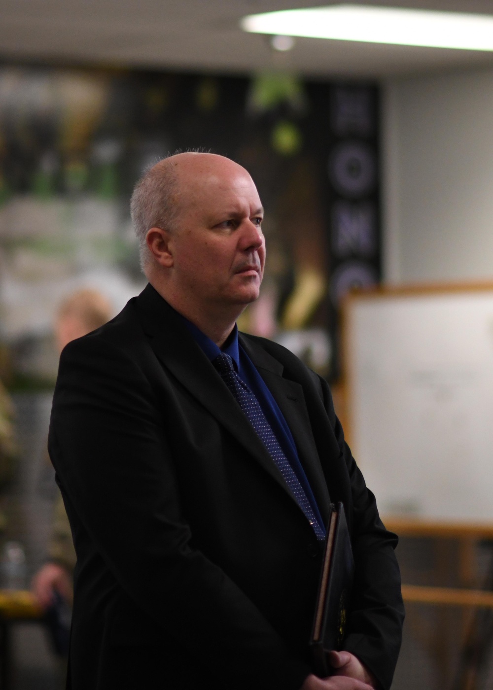 Mr. Randy Richards Visits Minot Air Force Base.