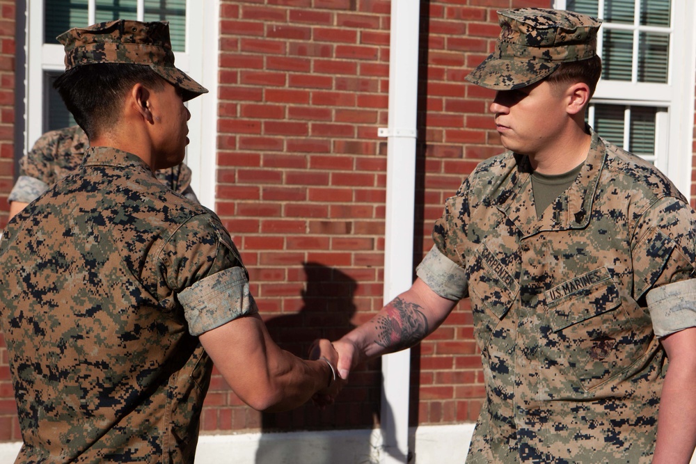 24th MEU Promotion Ceremony