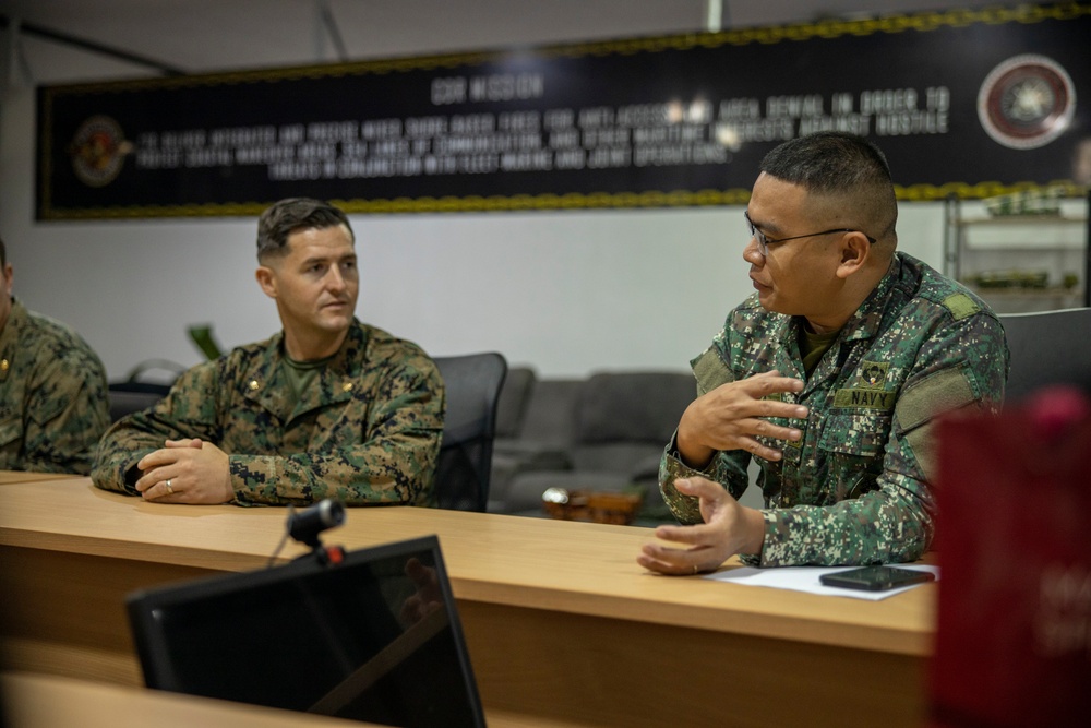 Balikatan 23 | 3d MLR meets with Coastal Defense Regiment