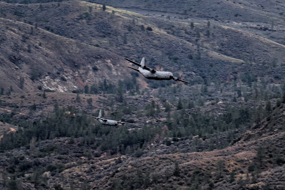 815th Airlift Squadron Low-Level Training