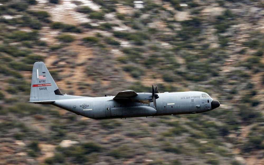 815th Airlift Squadron Low-Level Training