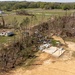 Aerial of Tornado Damage in Adamsville