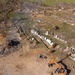 Aerial of Tornado Damage in Adamsville