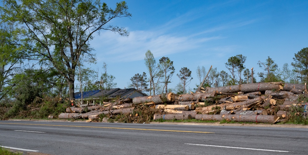 Tornado Damage in Selmer, TN