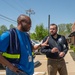 FEMA Federal Coordinationg Officer Andrew Friend Visits Disaster Recovery Center