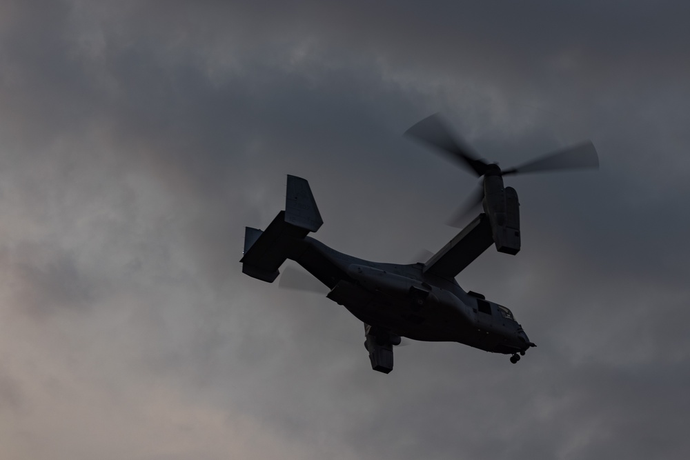 U.S. Marines conduct a bilateral site survey