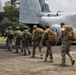 U.S. Marines conduct a bilateral site survey