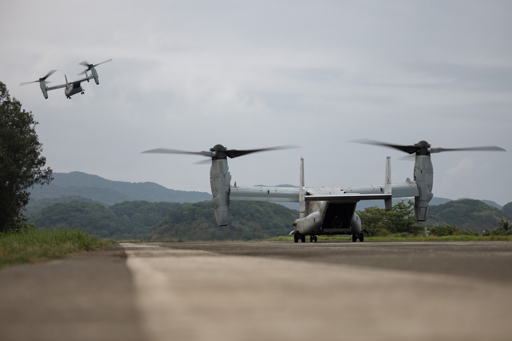 U.S. Marines conduct a bilateral site survey