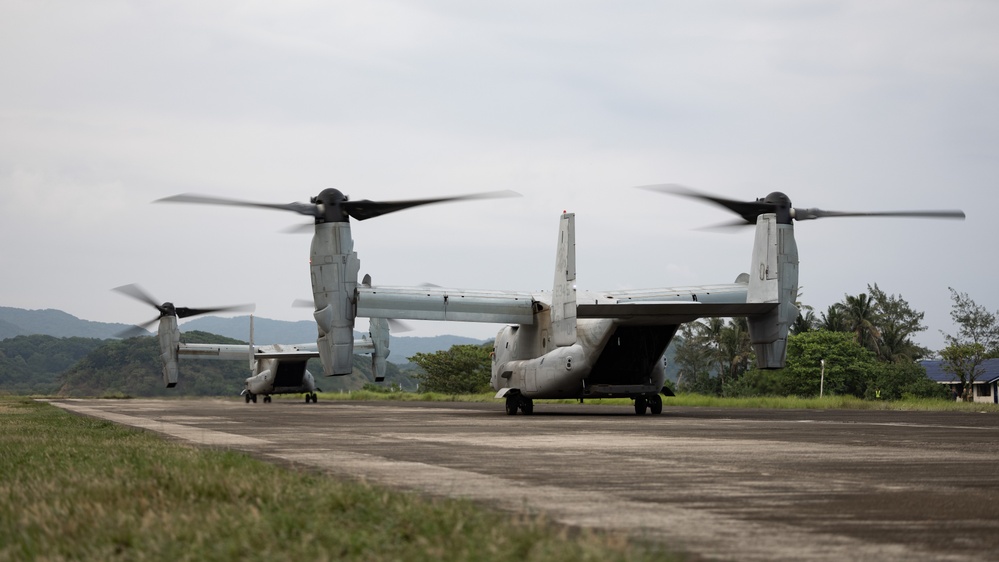 U.S. Marines conduct a bilateral site survey