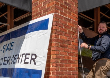 FEMA Federal Coordinating Officer Andrew Friend Visits Disaster Recovery Center