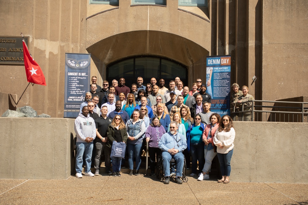 U.S. Army Sustainment Command supports &quot;Denim Day&quot;