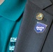Col. Scott Kindberg proudly wears a &quot;Denim Day&quot; pin