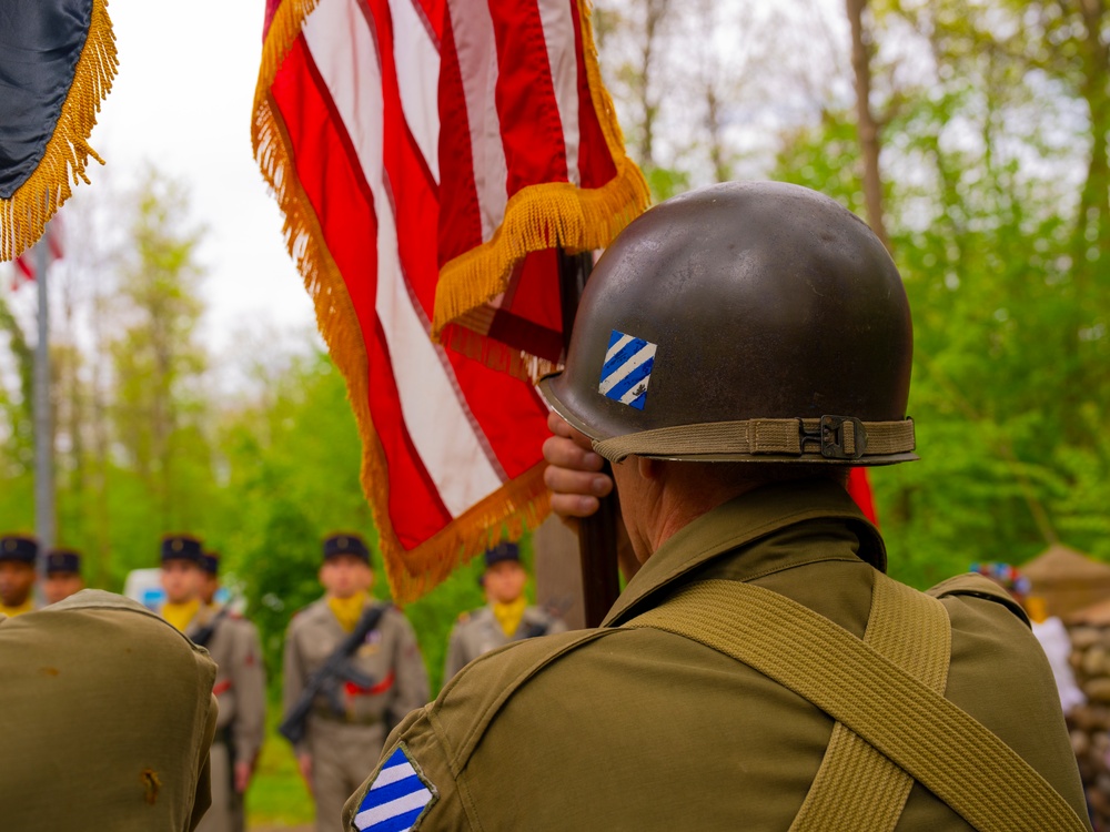 Dogface Soldiers Visit Audie Murphy Memorial at Colmar