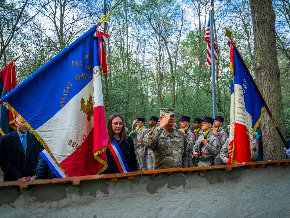 Dogface Soldiers Visit Audie Murphy Memorial at Colmar