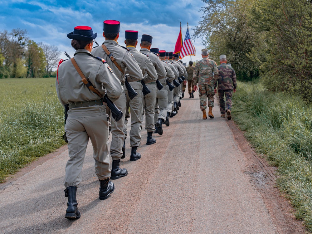 Dogface Soldiers Visit Audie Murphy Memorial at Colmar