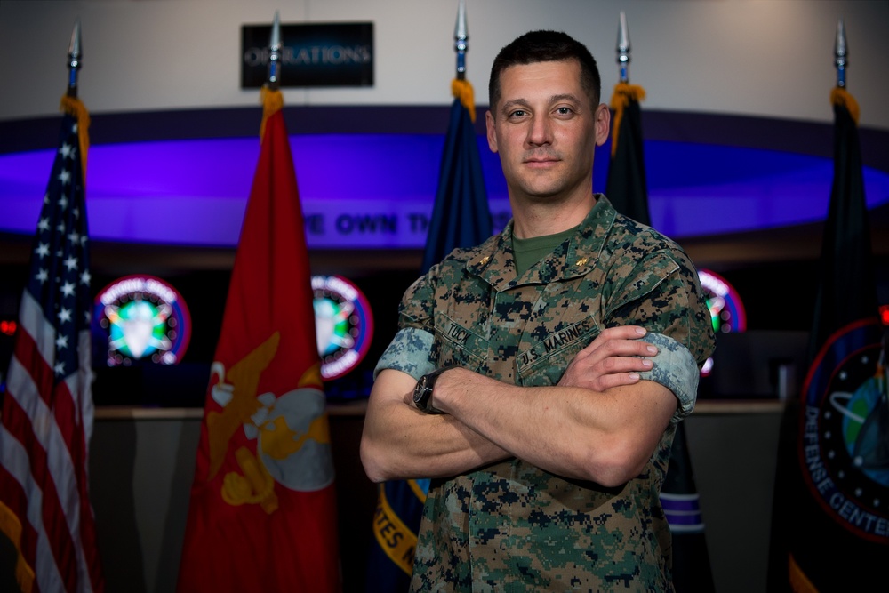 Sole active-duty Marine brings operational planning expertise to the JTF-SD