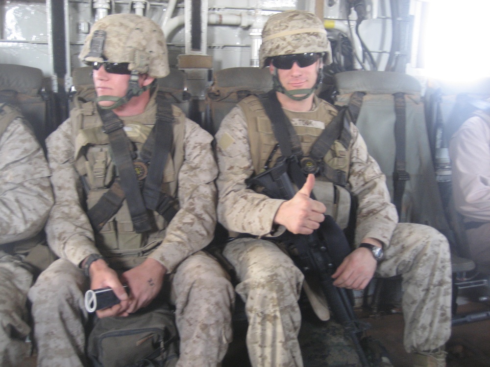 Sole active-duty Marine brings operational planning expertise to the JTF-SD