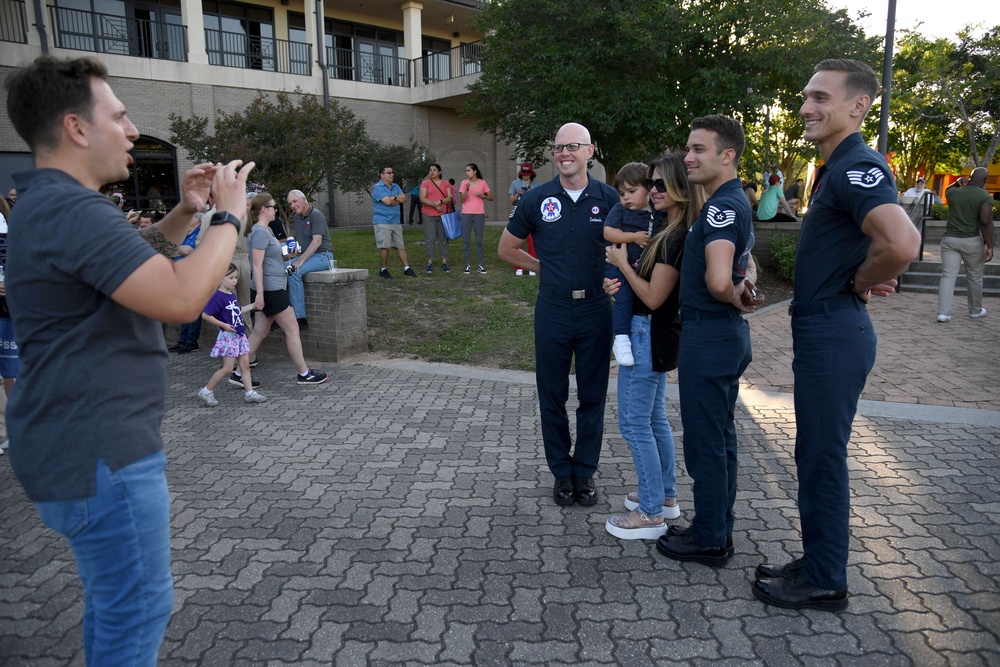 81st FSS hosts pre-flight party