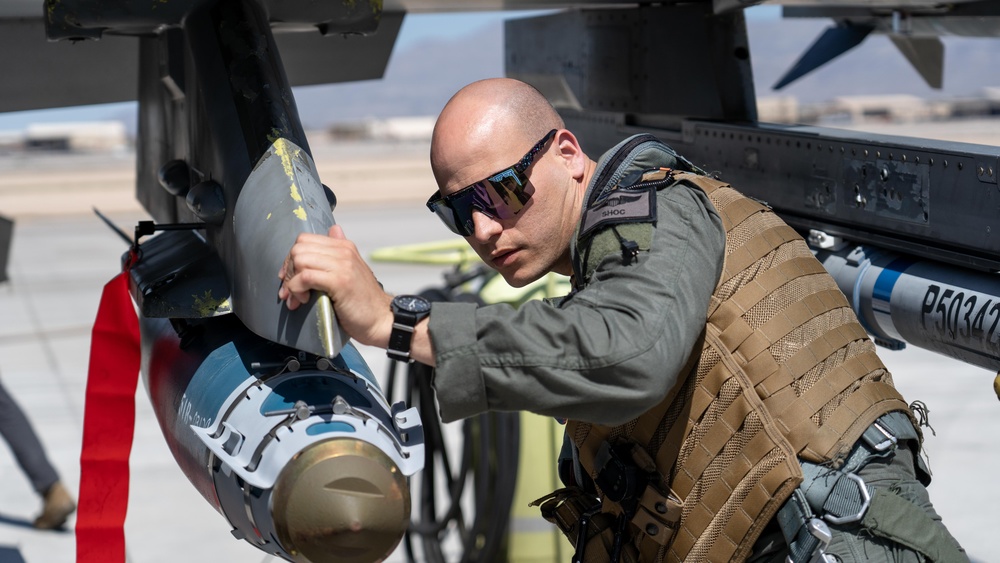 510th Fighter Squadron Trains at Nellis