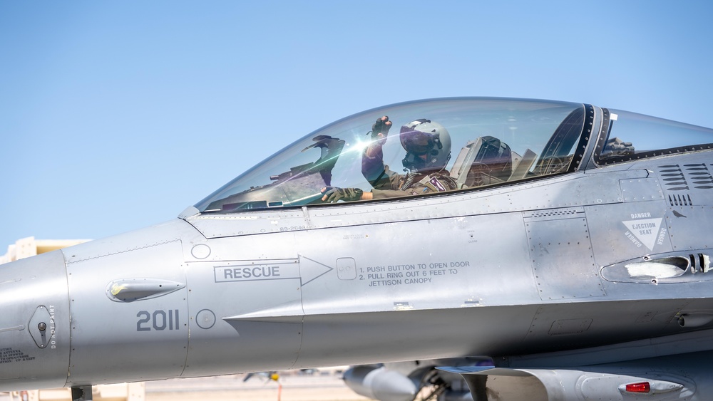 510th Fighter Squadron Trains at Nellis