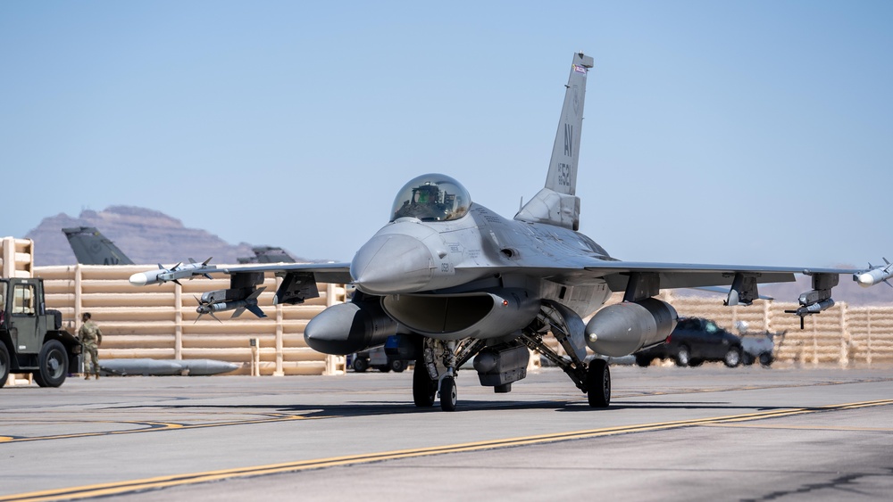 510th Fighter Squadron Trains at Nellis