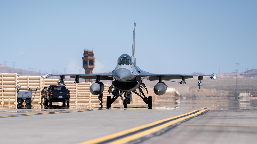 510th Fighter Squadron Trains at Nellis