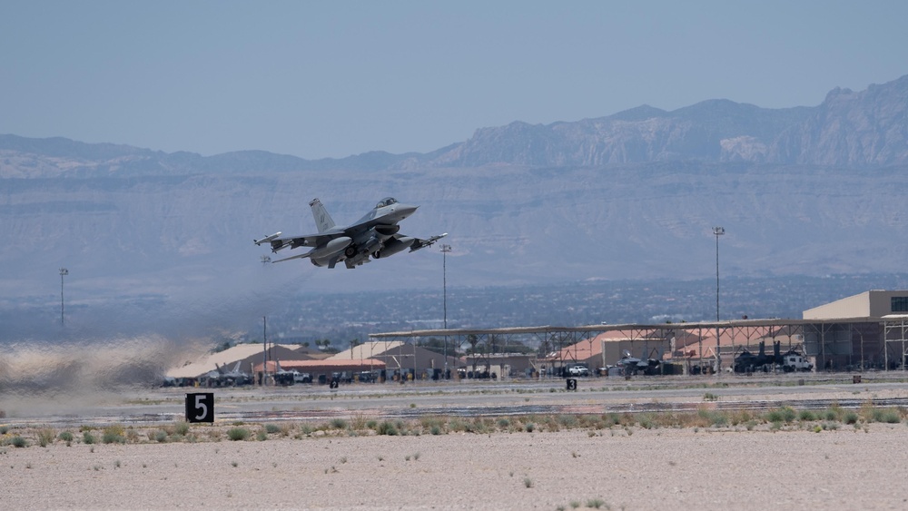 510th Fighter Squadron Trains at Nellis