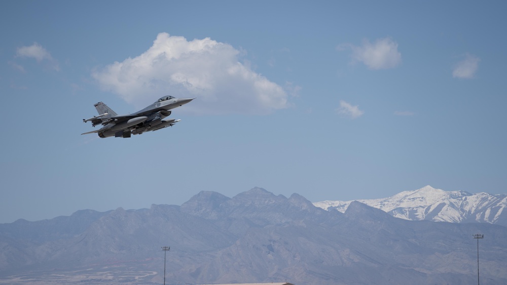 510th Fighter Squadron Trains at Nellis