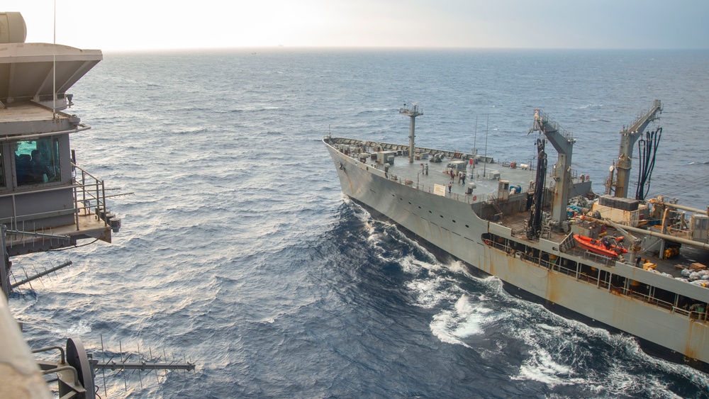 USS Nimitz Prepares For Underway Replenishment