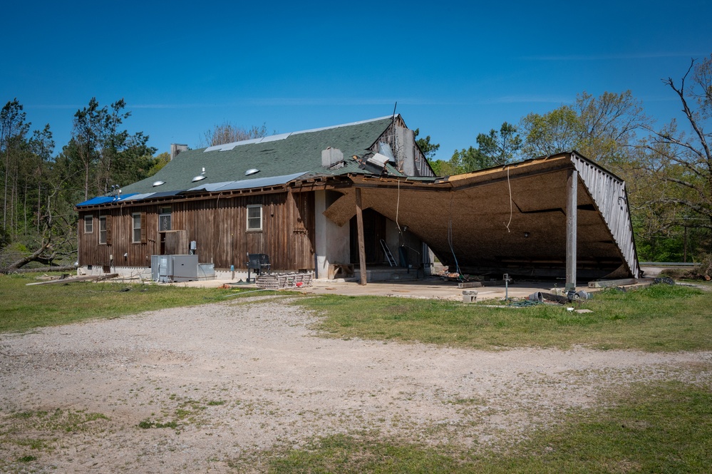 Tornado Damage in Hardeman County, TN