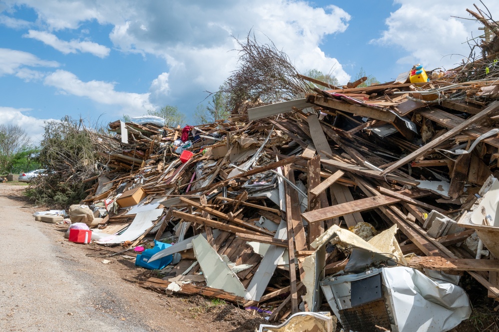 Tornado Damage in Clifton, TN