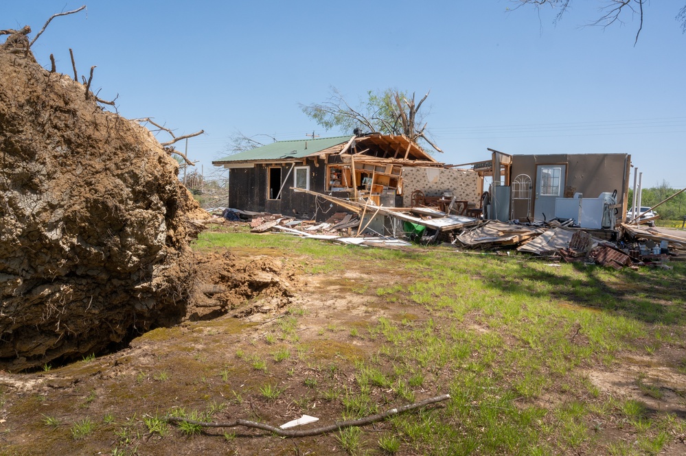 Tornado Damage in Adamsville, TN