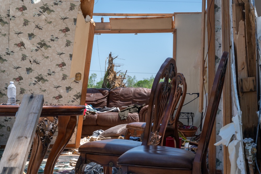 Tornado Damage in Adamsville, TN