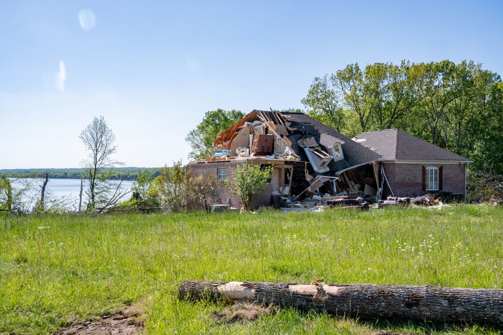 Tornado Damage in Adamsville, TN