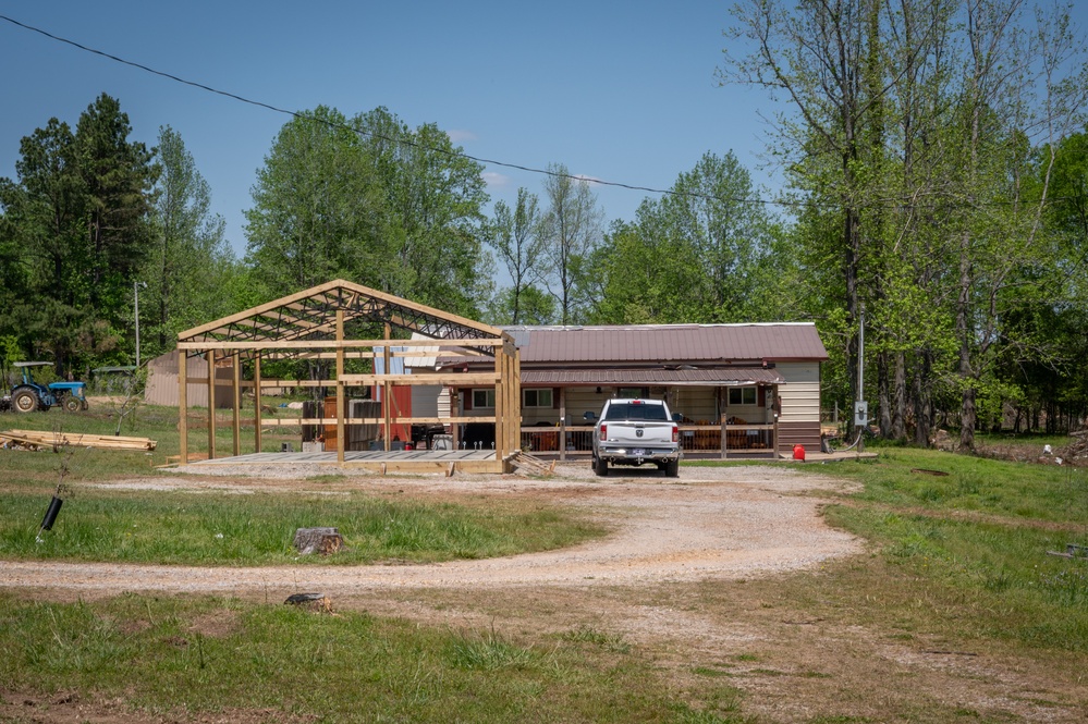 Tornado Recovery Begins in Morris Chapel, TN