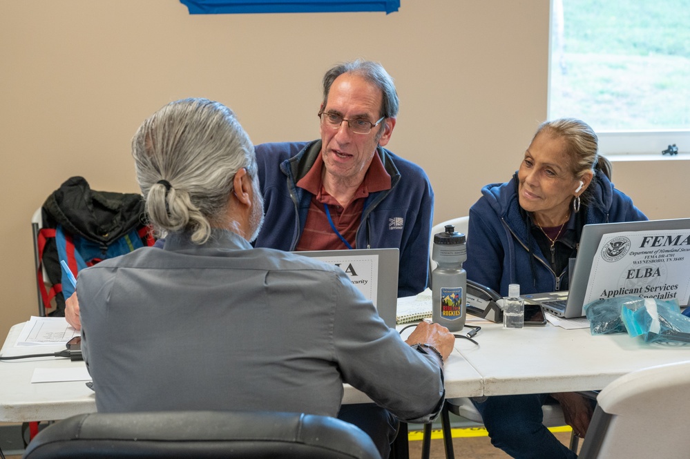 A FEMA Disaster Recovery Center in Waynesboro for Tornado Survivors