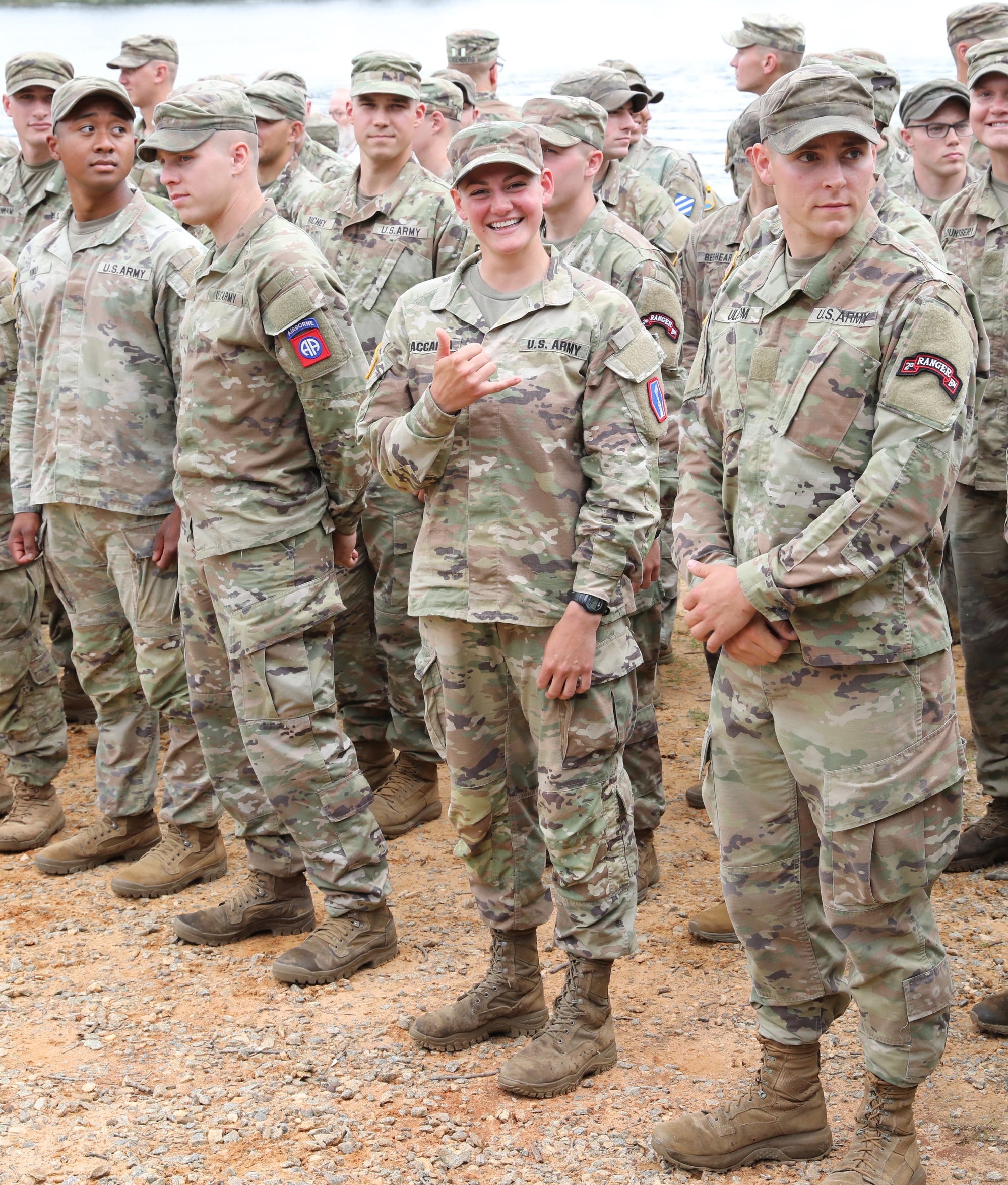 Female Army Reserve Soldier Receives Ranger Tab, Article