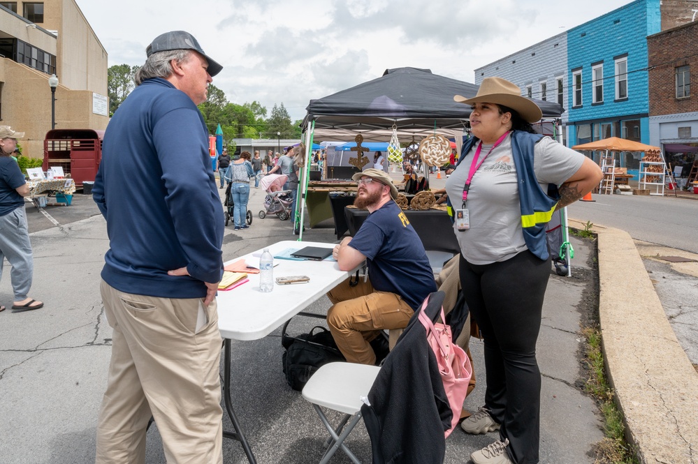 FEMA Disaster Survivor Assistance Team on Hand at Wanyneboro Spering Fest 4/29