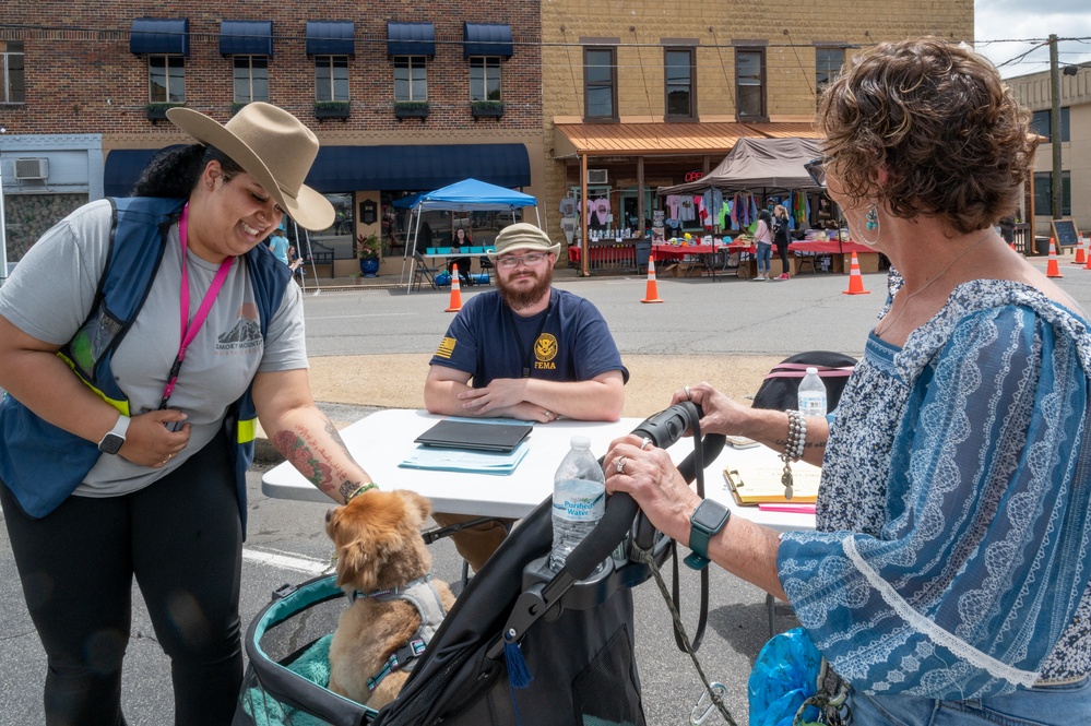 FEMA Disaster Survivor Assistance Team on Hand at Wanyneboro Spering Fest 4/29