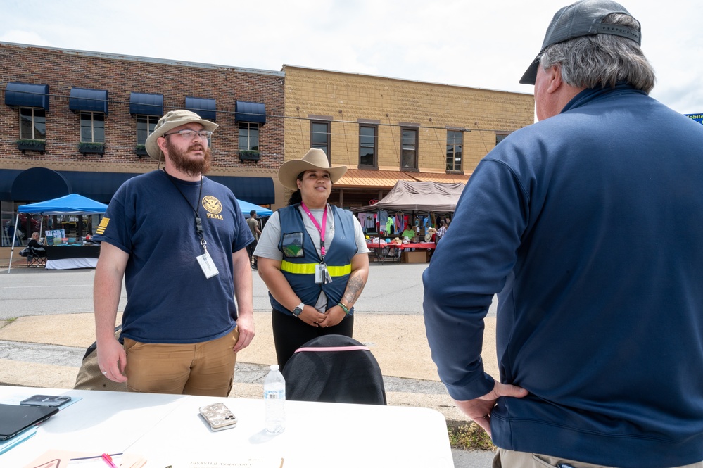 FEMA Disaster Survivor Assistance Team on Hand at Wanyneboro Spering Fest 4/29